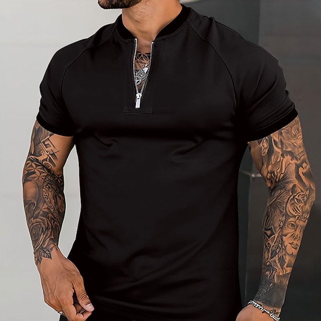 Men's T-shirt Suits Tracksuit Tennis Shirt Shorts and T Shirt Set