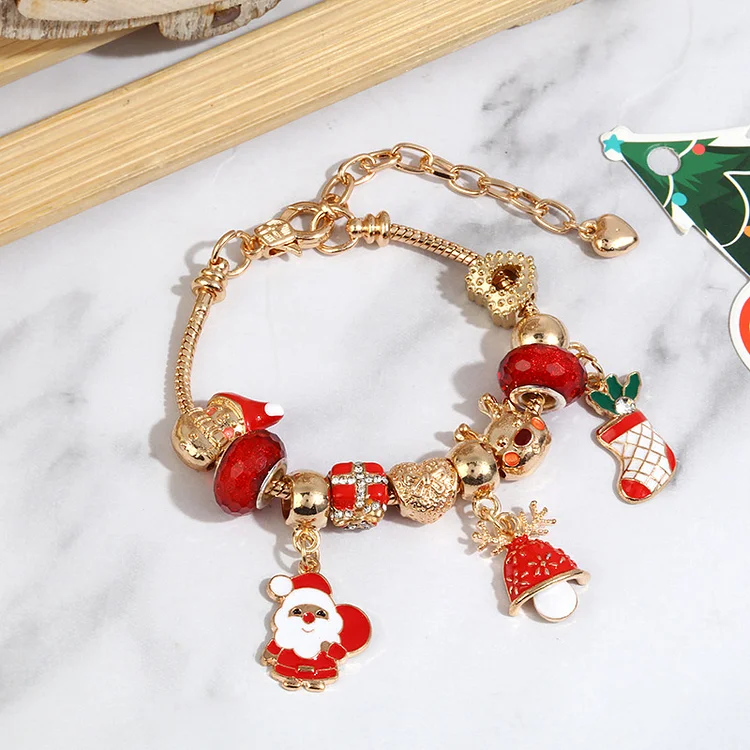 Festive Santa Bracelet