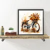 Diamond Painting -5D Full Round Drill Vintage Bicycle Bouquet