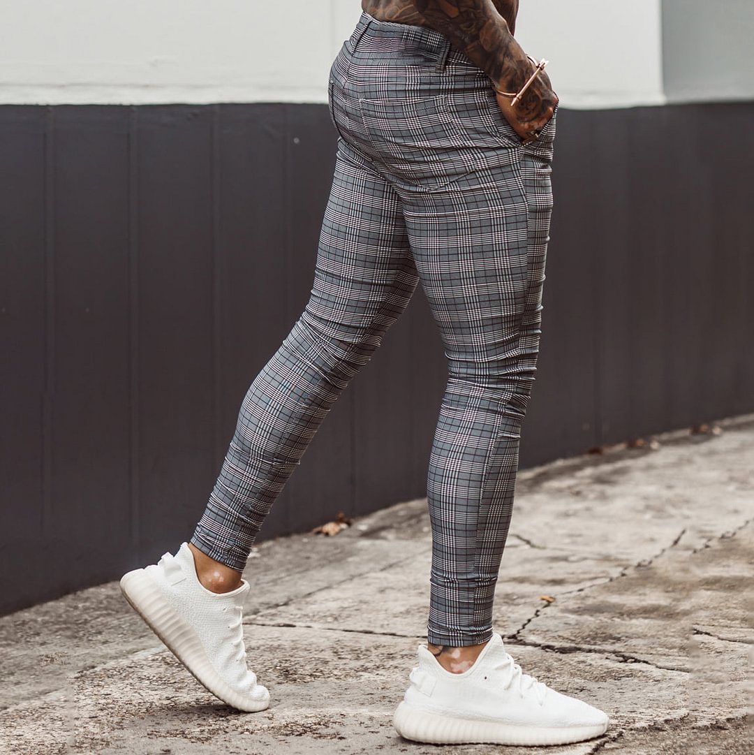 Fashion check skinny pants