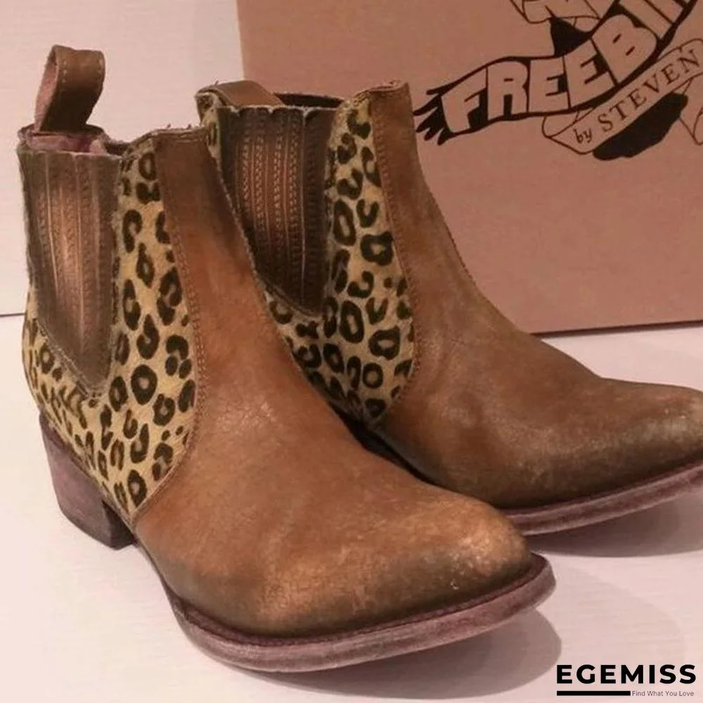 Fashion Mid-Calf Block Heel Boots | EGEMISS