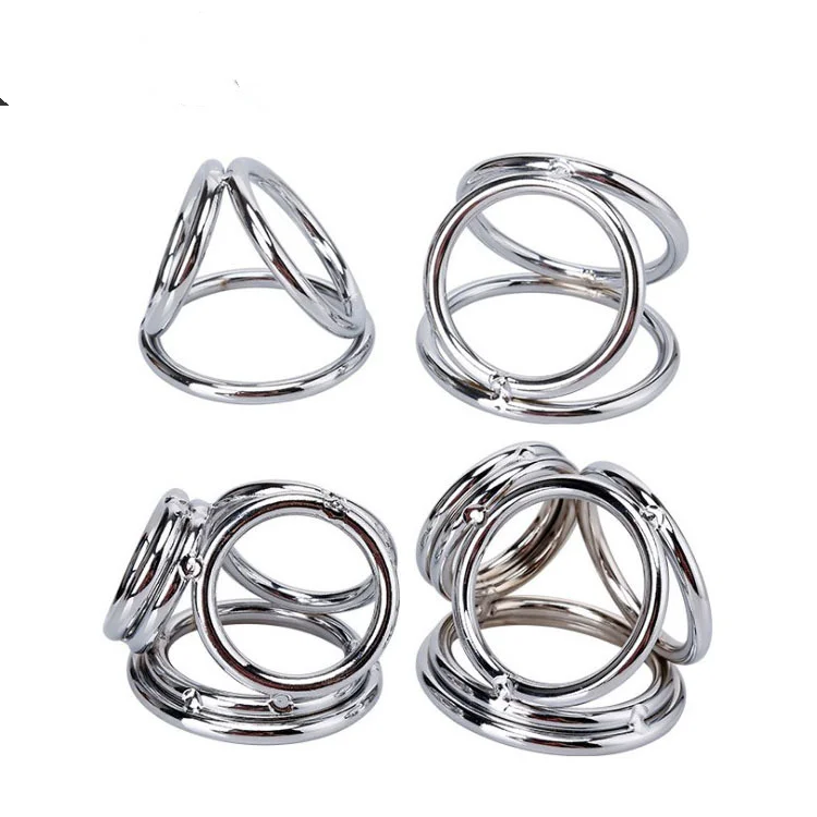 Different Size Holes Male Penis Ring Lock Sperm Ring Rosetoy Official