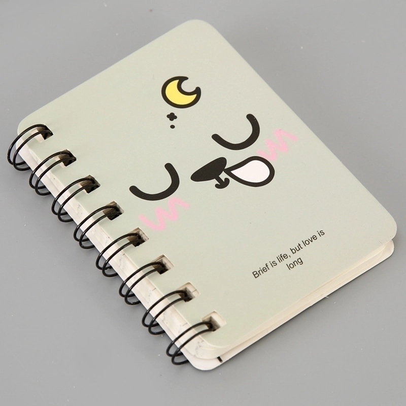 1 Piece Cartoon School Paper Preppy Style Loose Spiral Notebook
