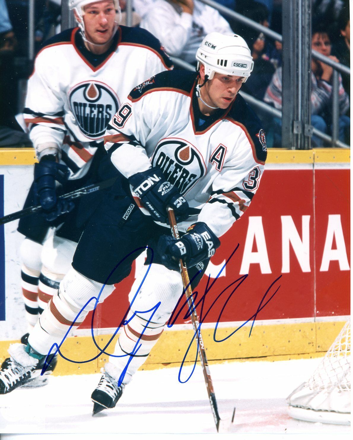 Doug Weight Autographed 8x10 Edmonton Oilers # S335