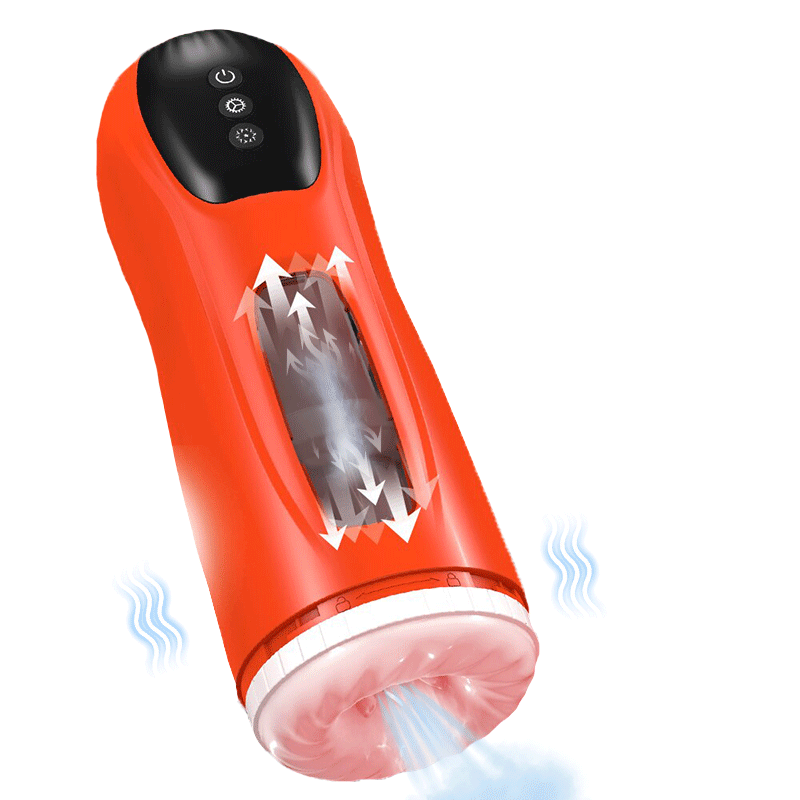 Lava - 3 In 1 Thrusting Sucking Vibration Blowjob Masturbation Cup