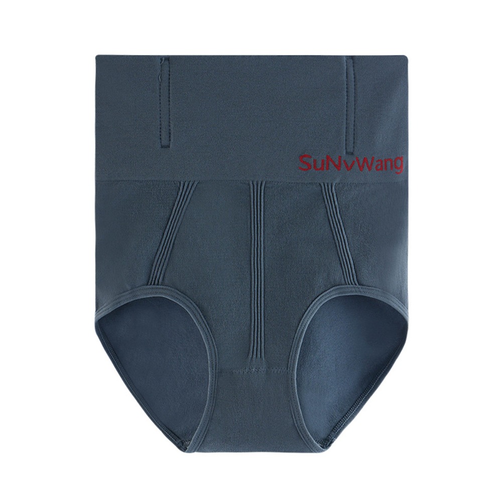 Aiyuzuo Letter Hip Lift Shaper Briefs Postpartum Underpants Buttock Lifter High Waist Panties Patchwork Cotton Crotch