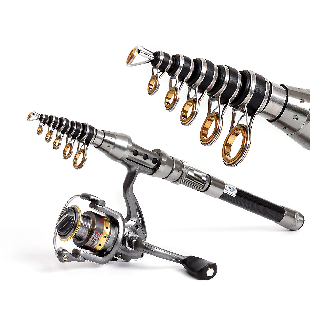 Carbon Fiber Telescopic Portable Fishing Rod