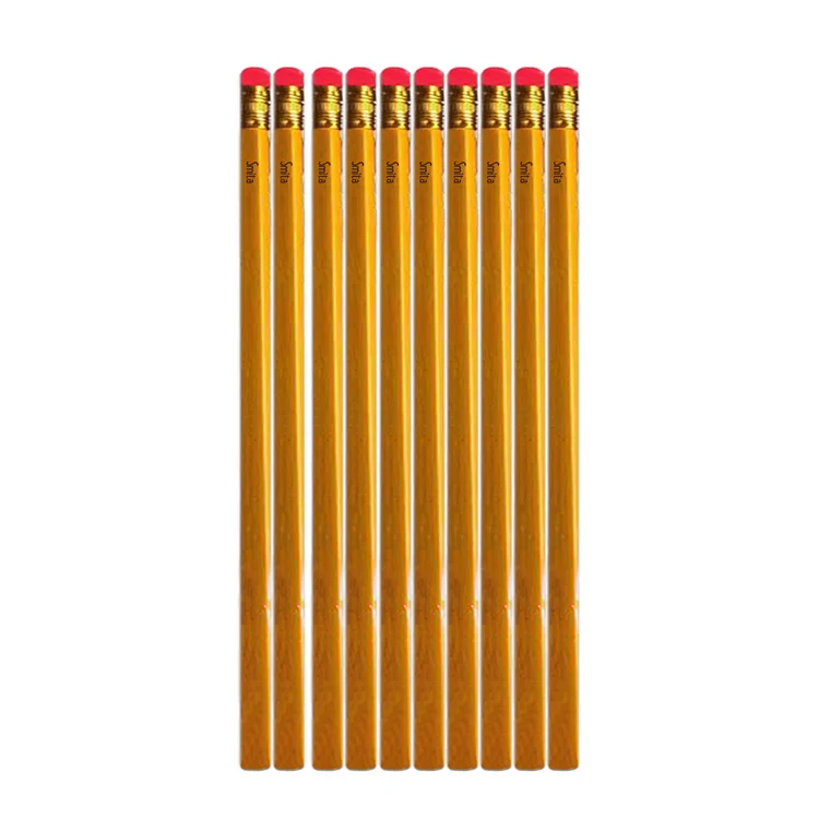 Personalized wooden Pencil Name Print Study Supplies Gifts for Kids