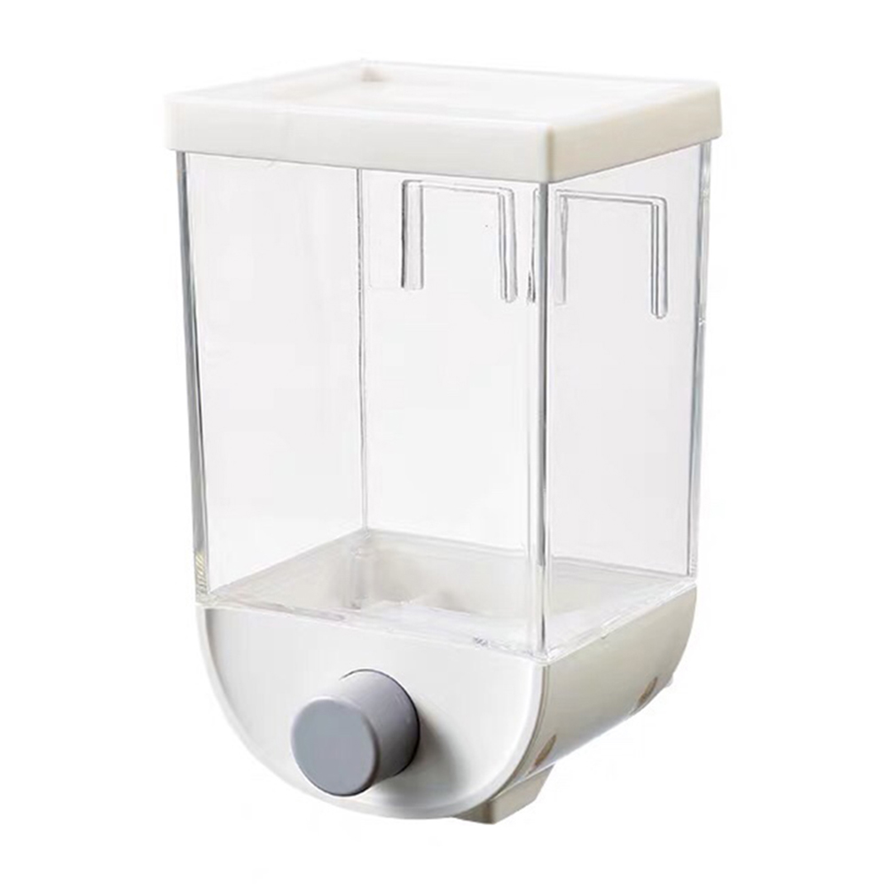 

Wall Mounted Transparent Grains Storage Tank Seal Food Cereal Bean Rice Box, 501 Original