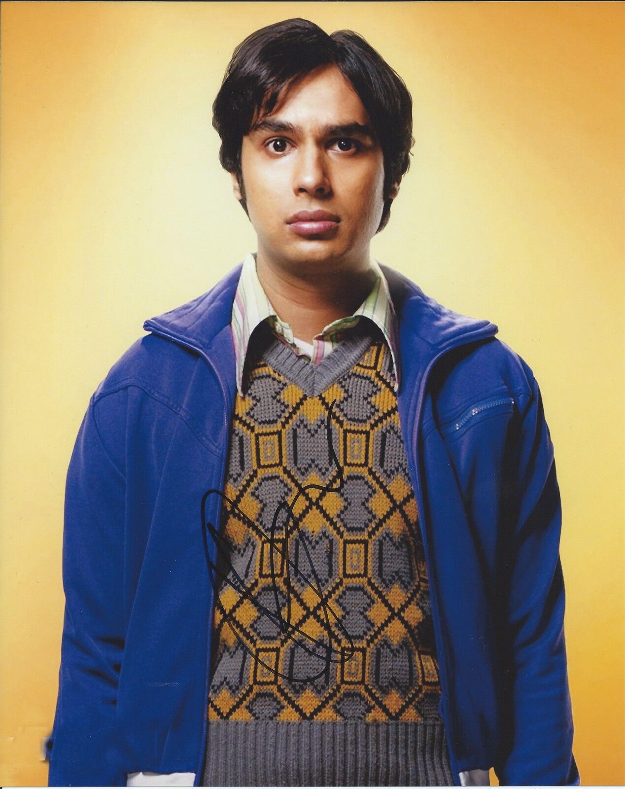 Kunal Nayyar autograph - signed Big Bang Theory Photo Poster painting