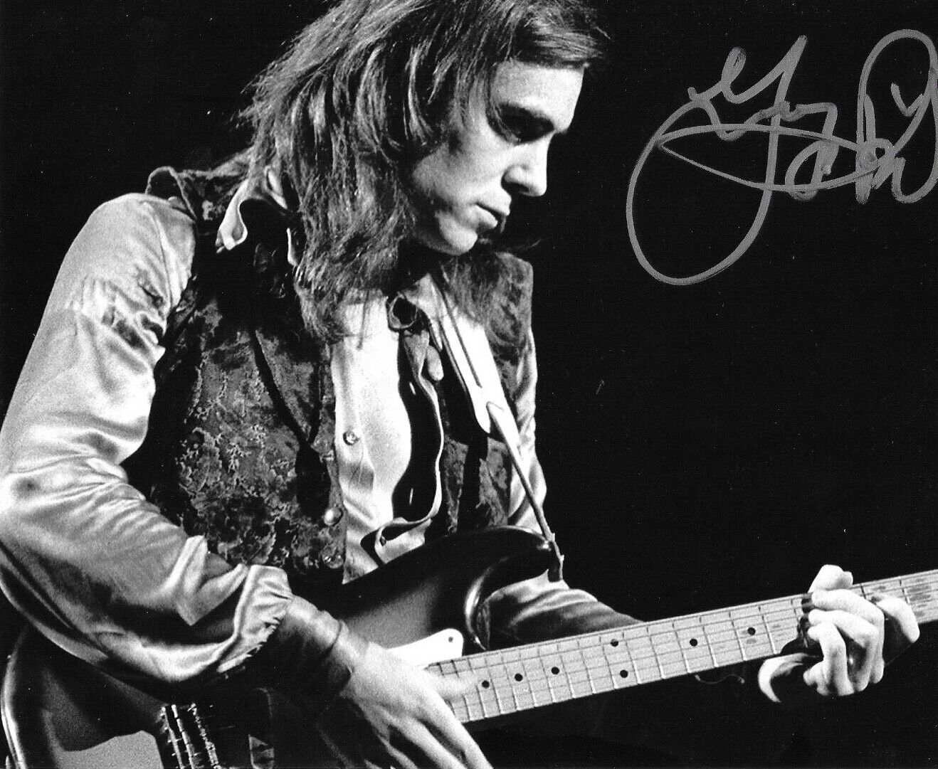 * TERRY REID * signed 8x10 Photo Poster painting * ROGUE WAVES * LED ZEPPELIN * PROOF * 9