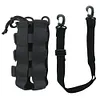 Molle Water Bottle Bag Fuel Bottle Bag for Hiking Cycling (with Shoulder Strap)