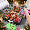Christmas Nutcracker DIY PU Diamond Painting Note Box 160 Papers Memo Box