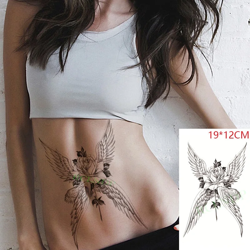 Waterproof Temporary tattoo sticker keep calm English letters words tatto stickers flash tatoo fake tattoos for men women