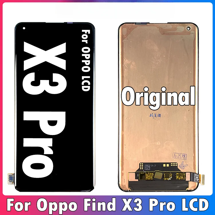 Super AMOLED 6.7" For Oppo Find X3Pro LCD Display Touch Screen Panel Digitizer For Oppo Find X3 Pro LCD CPH2173 PEEM00 Parts