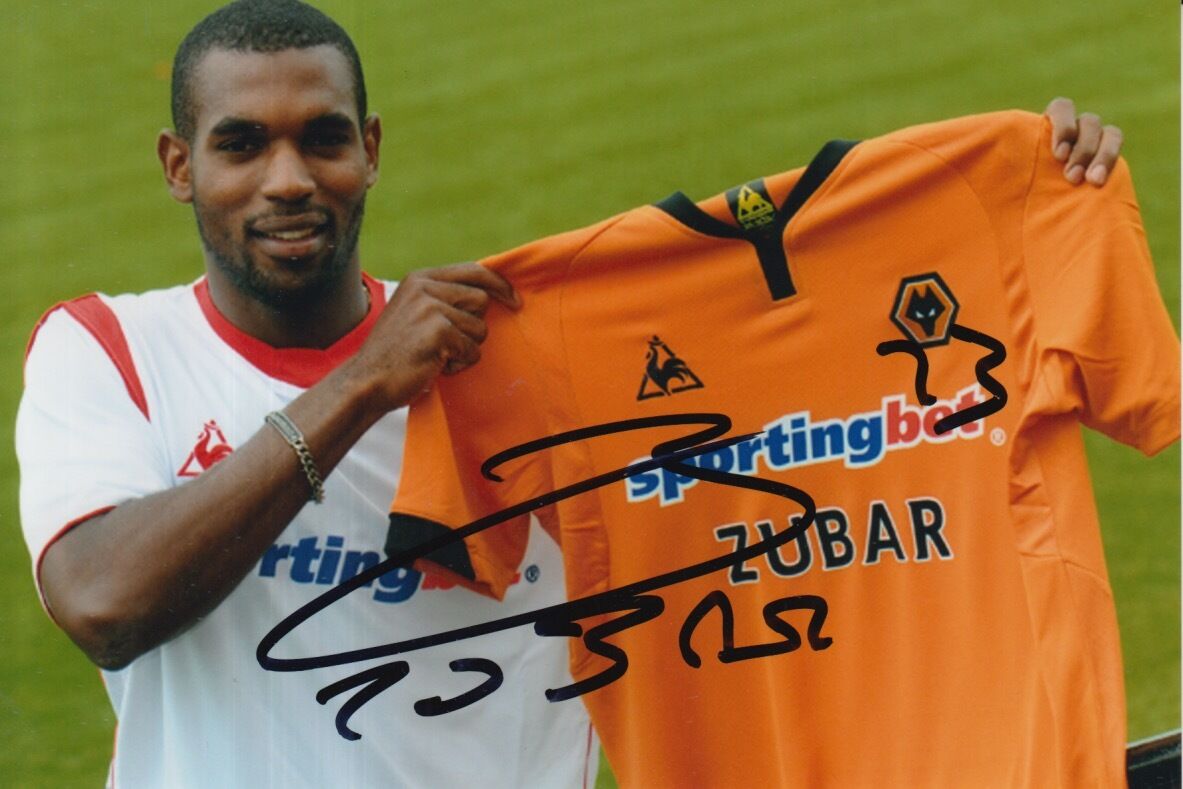 WOLVES HAND SIGNED RONALD ZUBAR 6X4 Photo Poster painting 1.