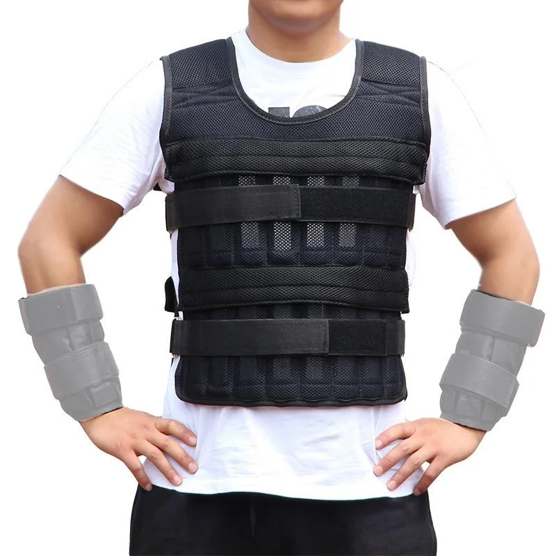 Weight-Bearing Vest Leg And Arm Weight-Bearing Straps Fitness Training Weighting Equipment, Specification: 10kg Vest