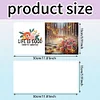 uk.everydayedeals 6Pcs DIY Diamond Painting Greeting Card - Flowers
