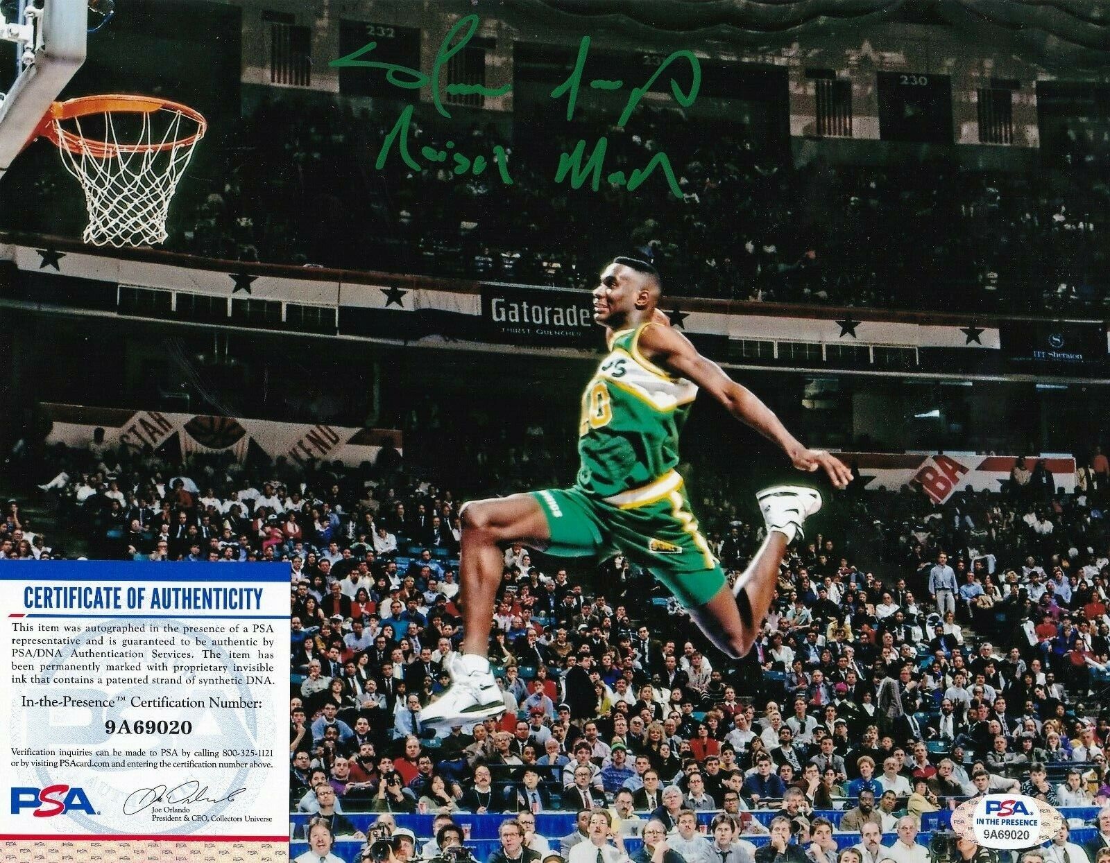 SHAWN KEMP SEATTLE SUPER SONICS REIGN MAN