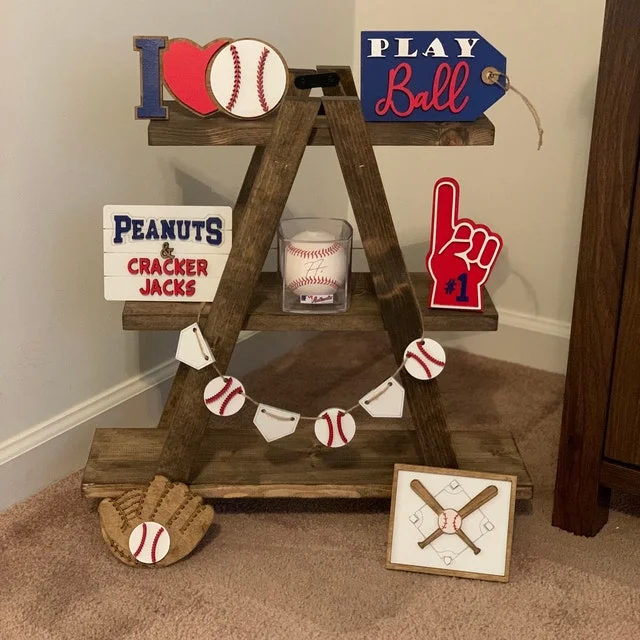 45% OFF⚾Baseball Tiered Tray Set Decor⚾