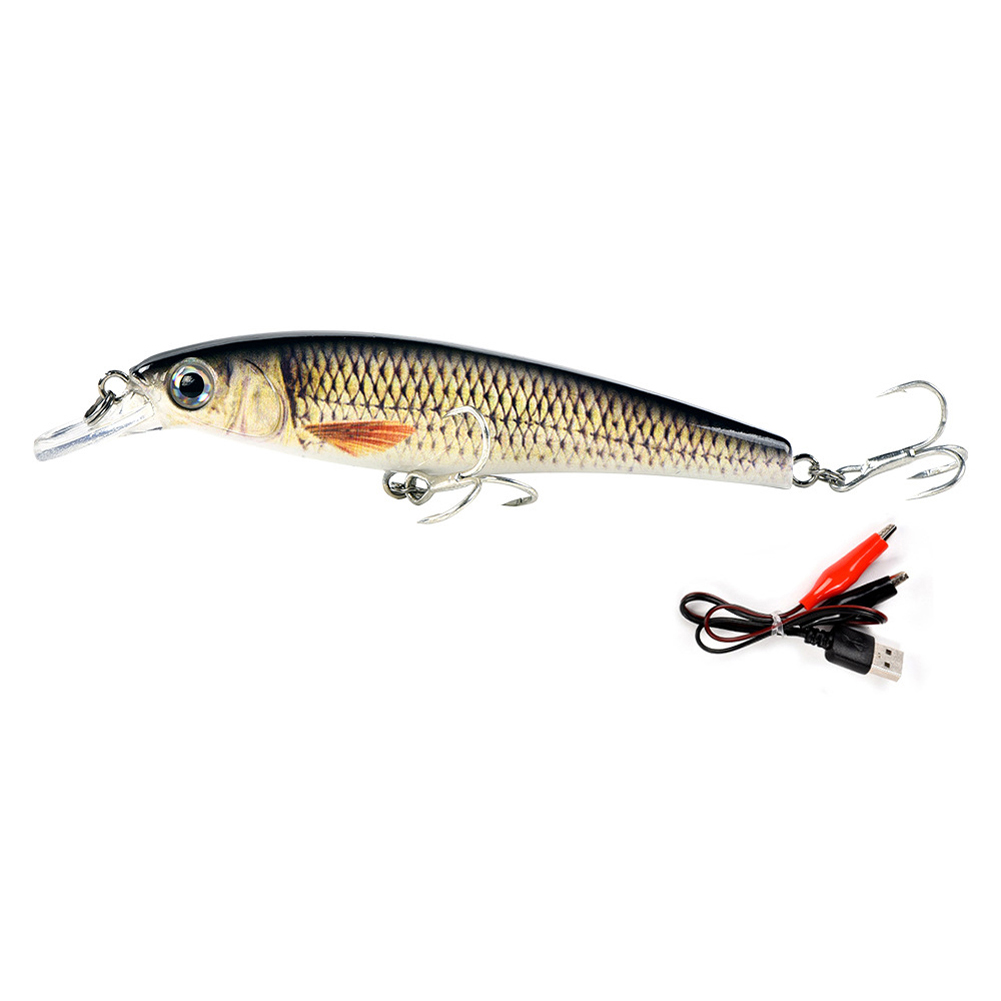 

Electric Fishing Lure with Treble Hook Long Cast Artificial Fishing Baits, 501 Original