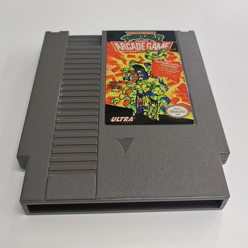 Teenage Mutant Ninja Turtles 2 - T.M.N.T 2 For Nintendo NES - 8 Bit Game Cartridge