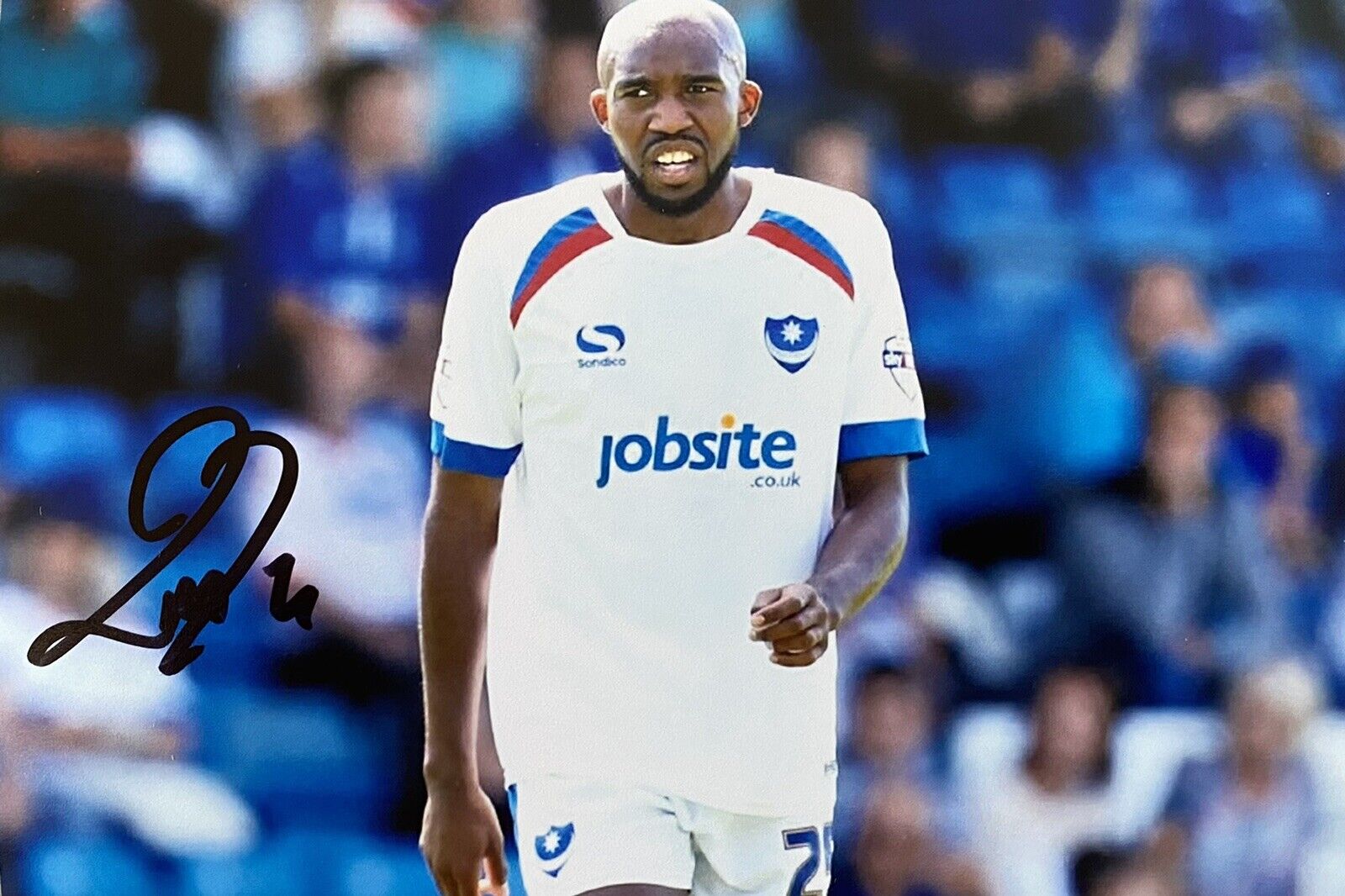 Nigel Atangana Genuine Hand Signed Portsmouth 6X4 Photo Poster painting