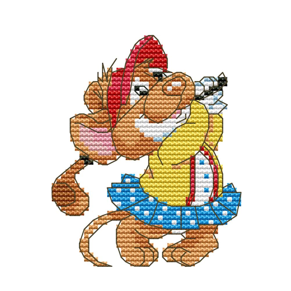 

Golf - 14CT Stamped Cross Stitch - 14*13cm, 501 Original