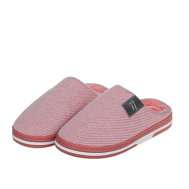 Winter Warm Floor Plush Fur Indoor-Home Soft-Sole Non-Slip Slipper  Stunahome.com