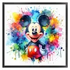 Mickey Splash - 18CT Stamped Cross Stitch 25*25cm tapestrymarket