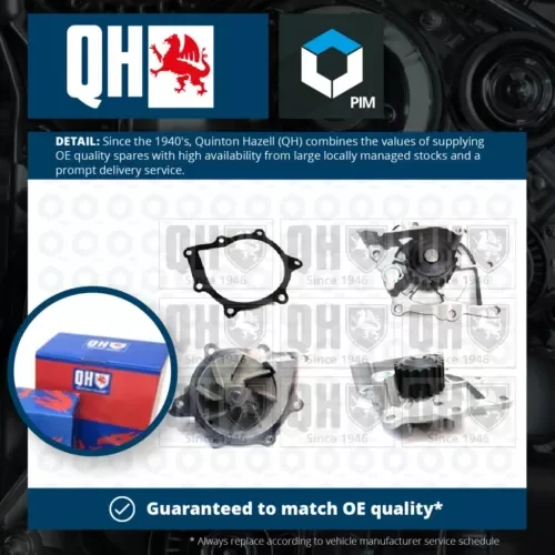 Water Pump fits DS Coolant QH Genuine Top Quality Guaranteed New Parts