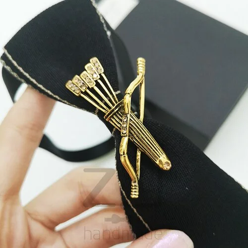 New Small Tie Men's and Women's Professional Dress Shirt Bow Tie Adult Children Accessories Luxury Rhinestone Bowtie 22CM / 28CM