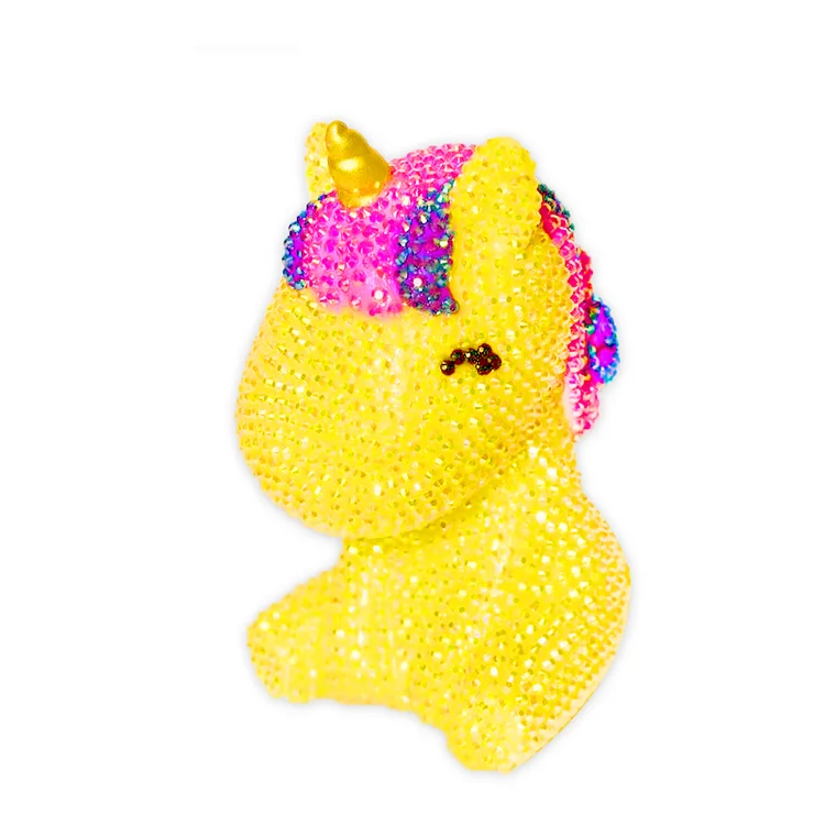 【Lamp】Pony Diamond Painting Night Light Diamond Painting Bedside Lamp for Kids Gift gbfke