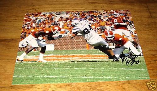 MICHAEL HAMLIN SIGNED CLEMSON TIGERS 8X10 Photo Poster painting COA