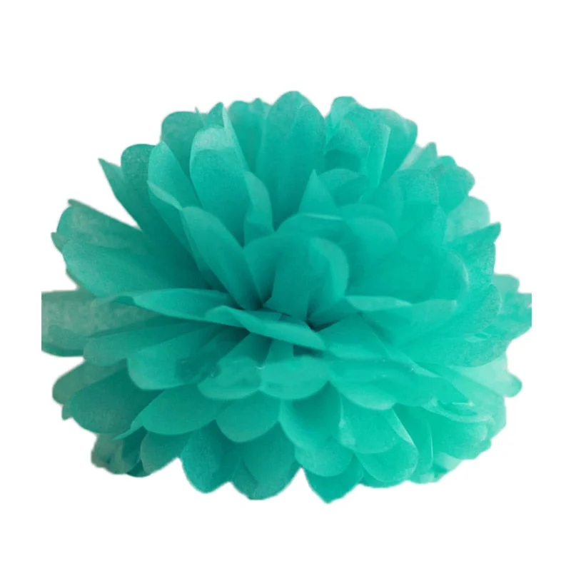 5pcs Tissue Paper Pompoms Wedding Decorative Paper Flowers Ball Baby Shower Birthday Party Decoration paper pom poms