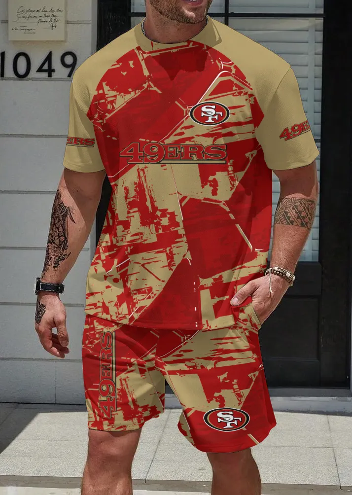 San Francisco 49ers Limited Edition Top And Shorts Two-Piece Suits