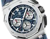 Blue Rubber Strap - Titanium Steel - Automatic - 43mm