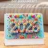 2026 Calendar Diamond Painting Kit DIY Diamond Art Desk Calendar for Home Office