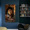 Diamond Painting-DIY Full Round Drill Lion(70*40 CM)