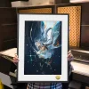 A3 & 4K Size Firefly in Night Decorative Painting - Honkai: Star Rail Decoration Painting - HuangGua Studio