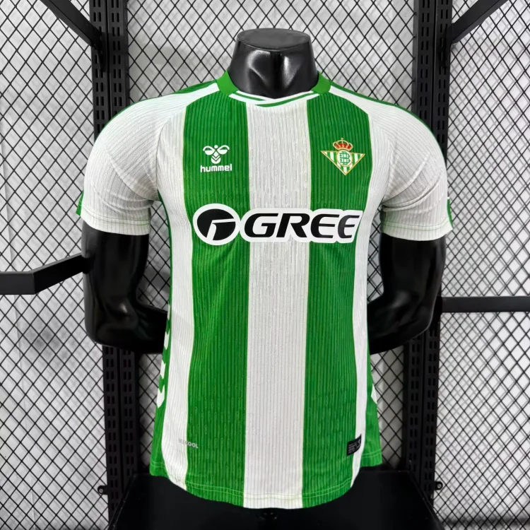 2025-26 New Season-real betis Home Jersey-Player Edition