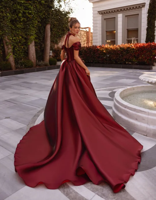 Burgundy Prom Dresses