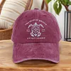 Washed Cotton Baseball Cap Vintage Golf Dad Hat Adjustable Trucker Hat Sun Hat