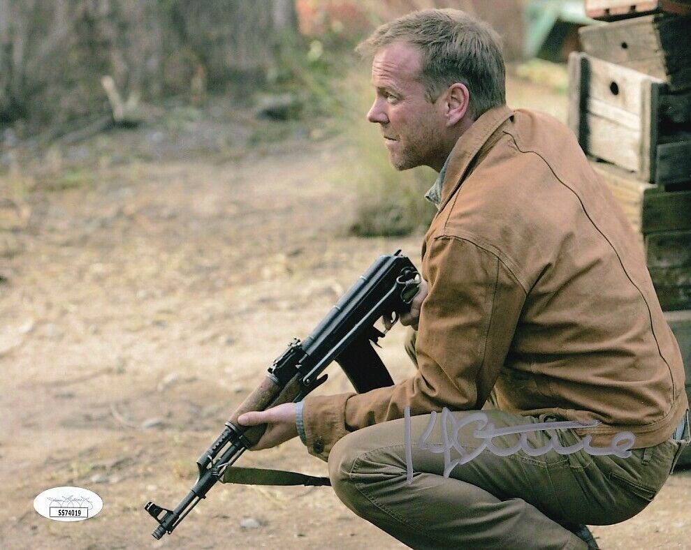 Kiefer Sutherland autographed signed autograph auto 24 8x10 Jack Bauer Photo Poster painting JSA