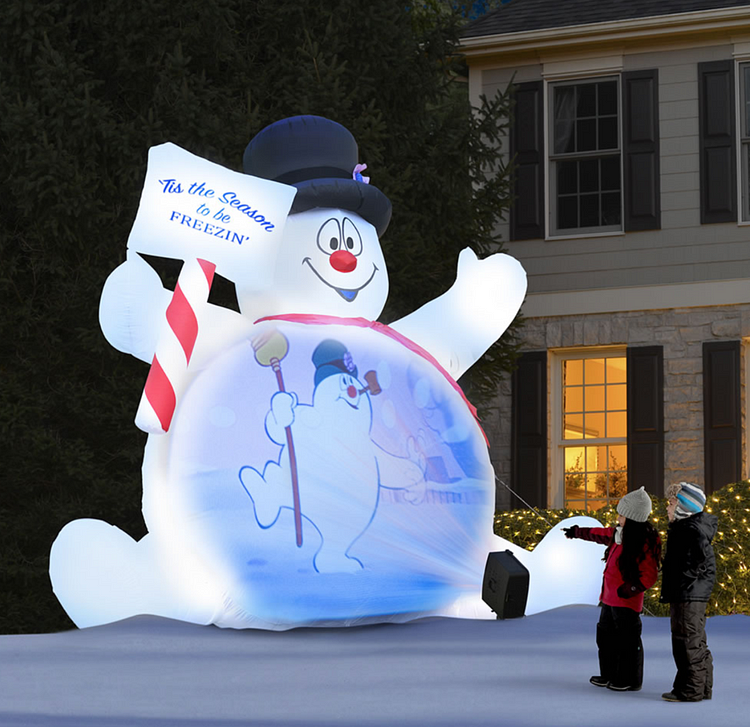 🔥kukelife🔥Video Projecting 10' Frosty The Snowman