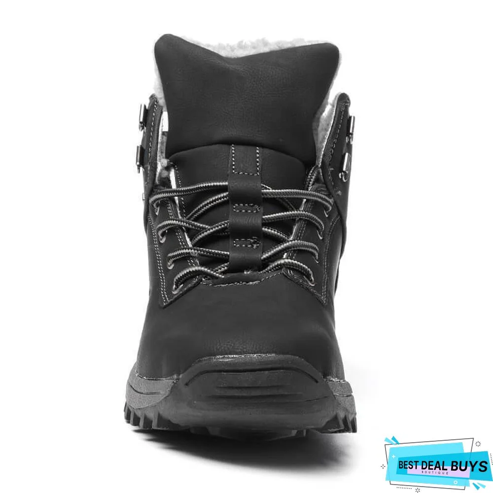 Men's Outdoor Thickened Warm Climbing Shoes