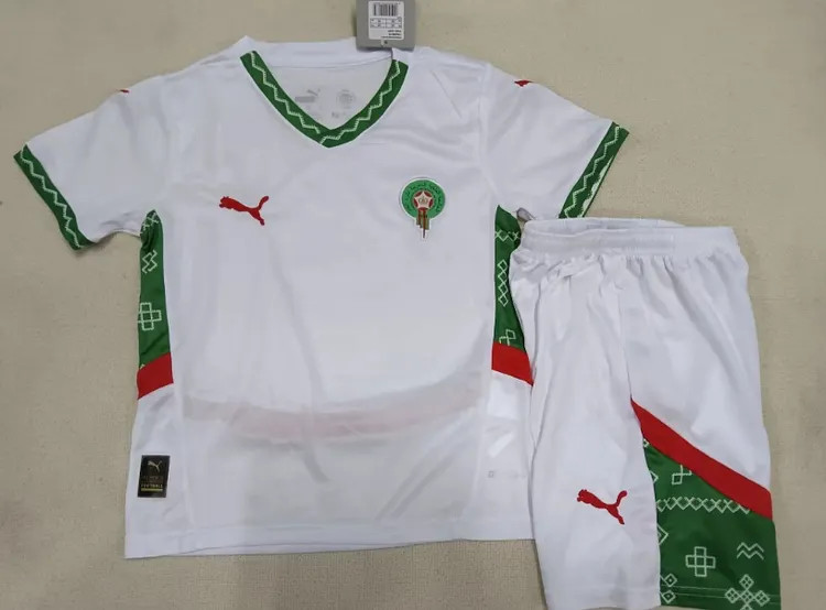 24-25 season Morocco away jersey children's wear