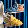 Gioiacombo™ Nuovo tessuto invernale in piuma con suola spessa e scarpe in caldo cotone antiscivolo in velluto