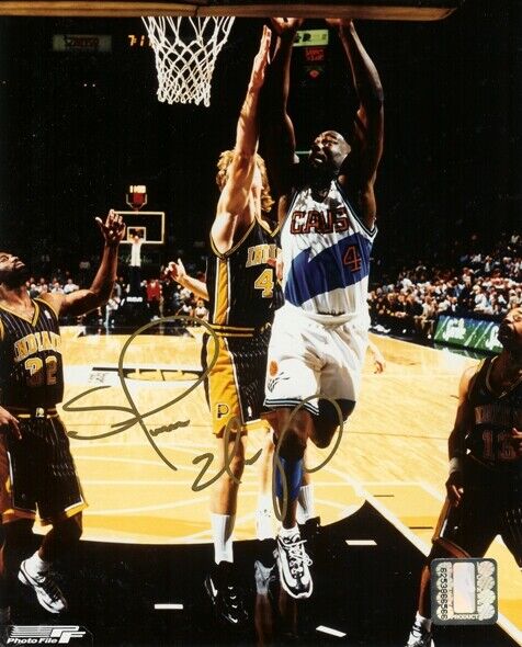 Shawn Kemp Signed - Autographed Cleveland Cavaliers 8x10 inch Photo Poster painting + RDM COA