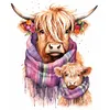 Cute Yak - 11CT Counted Cross Stitch - 40*45cm - Animal